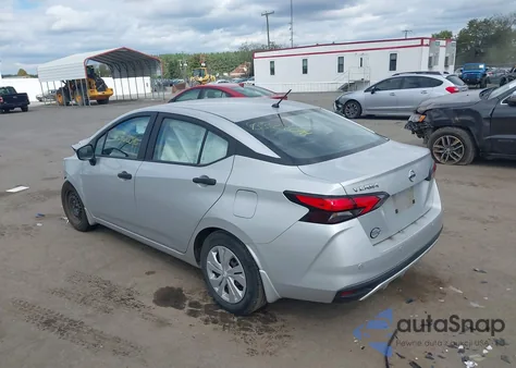 2021 Nissan Versa S Xtronic Cvt z USA, uszkodzony, nr VIN 3N1CN8DV6ML881916